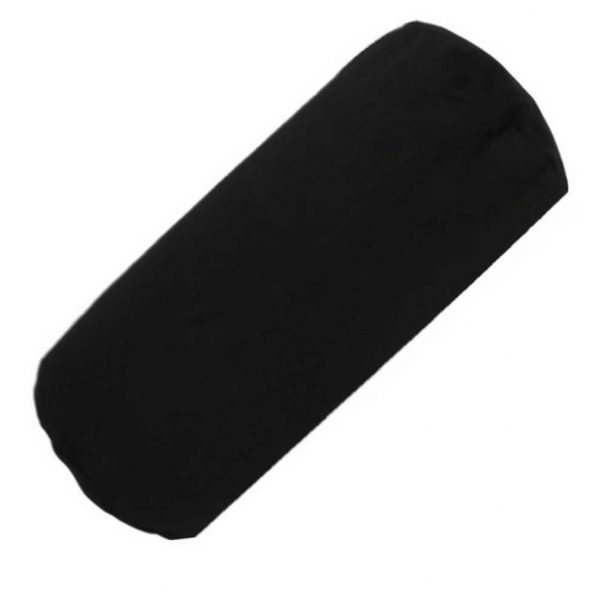 black cotton drill bolster cylinder cushions covers