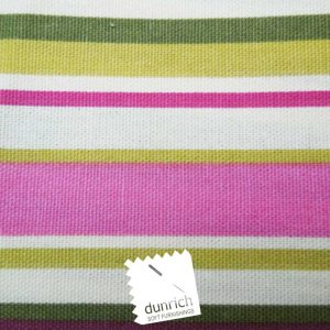 bright pink goa striped cotton fabric