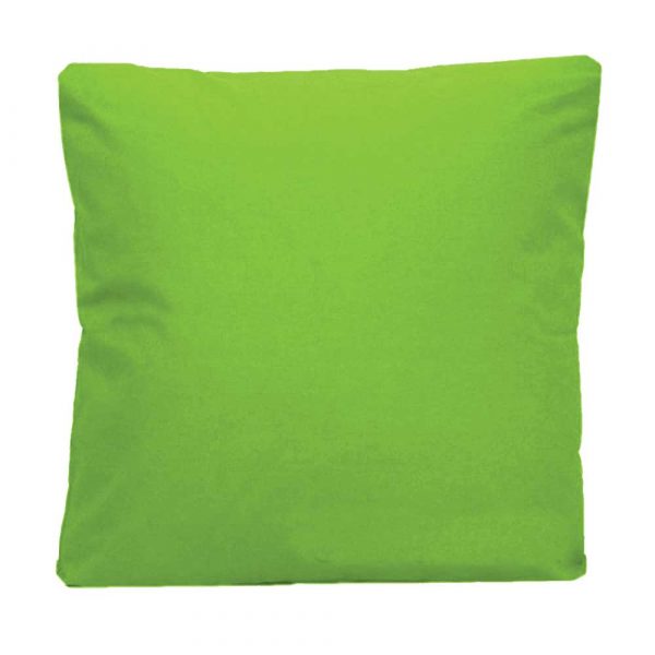 cotton drill cushion cushioncover lime green