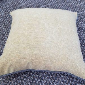 cream suede feel scatter cushion