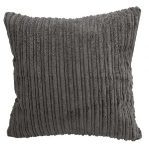 dark grey chunky cord scatter cushions covers
