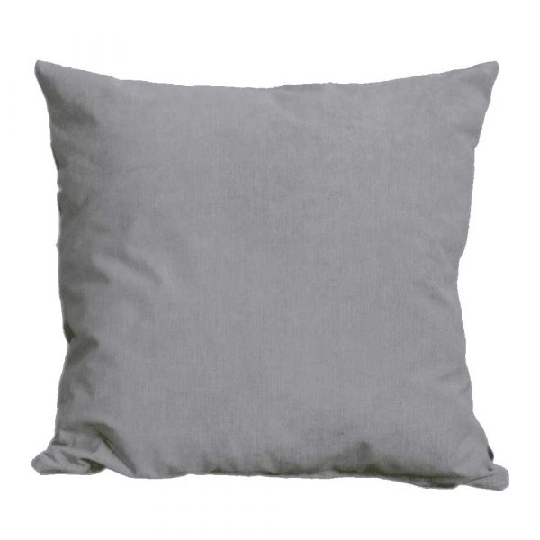 dark grey suede feel scatter cushion