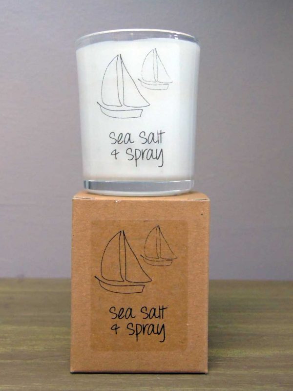 heaven scents sea salt spray natural wax candles