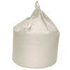 large cream cotton drill beanbag