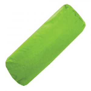 lime green cotton drill bolster cylinder cushions covers