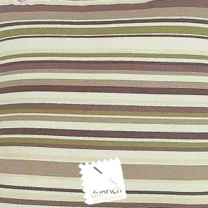 mulberry brown cotton striped goa fabric to order