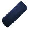 navy cotton drill bolster cylinder cushions covers