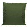 olive green water resistant indoor outdoor scatter cushion