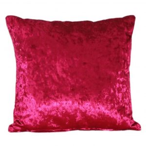 pink crushed velvet fabric to order