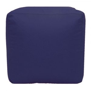 purple water resistant cubes footstools