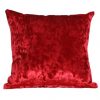 red crushed velvet fabric to order