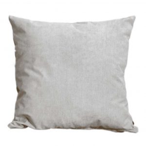 silver suede feel scatter cushion