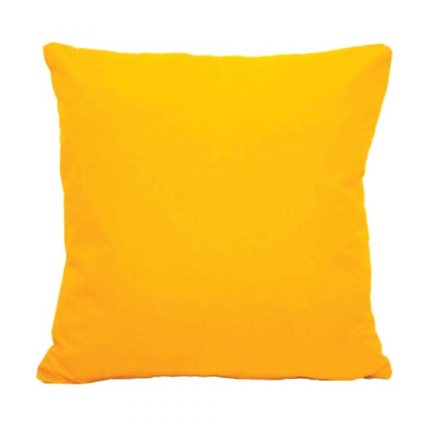 yellow water resistant indoor outdoor scatter cushion